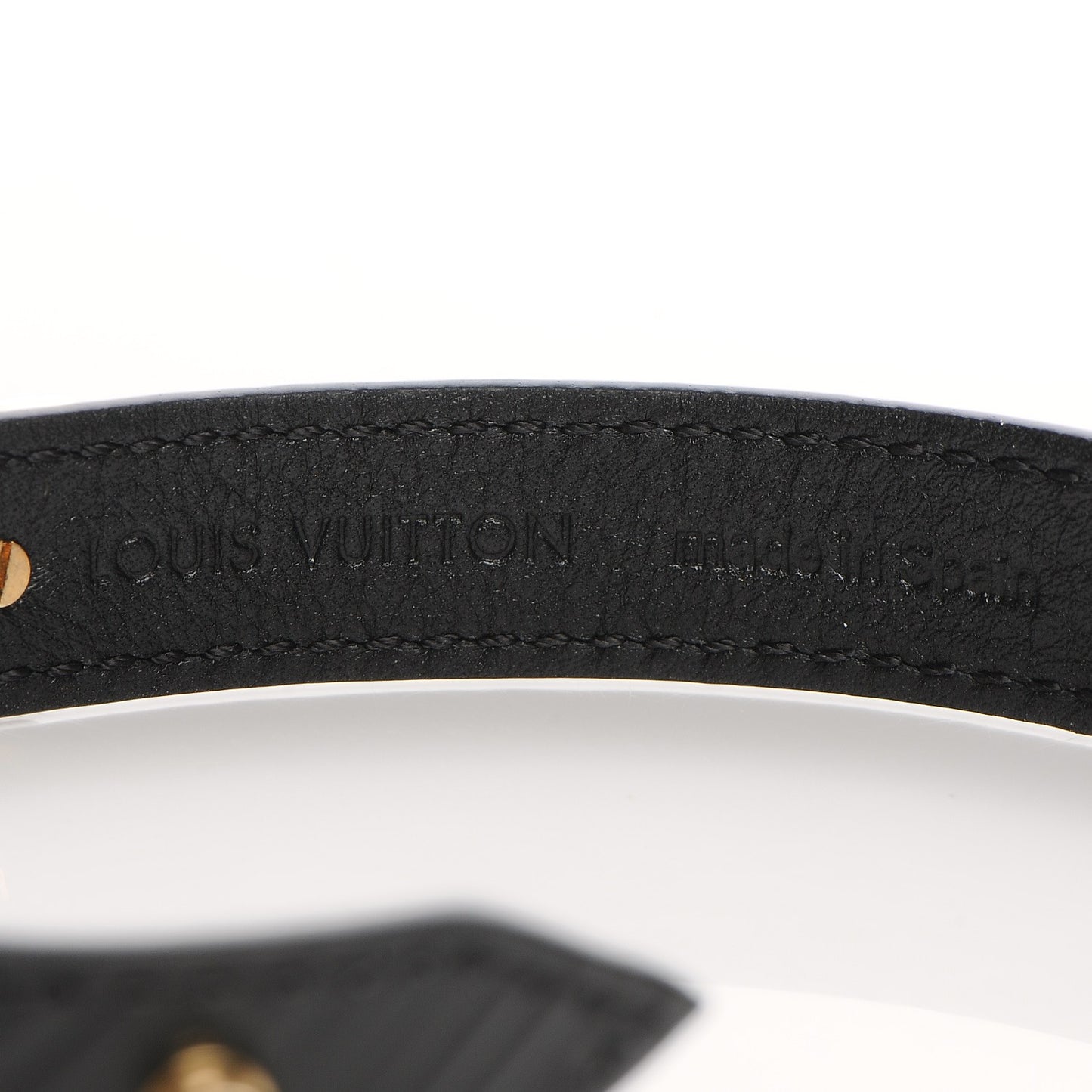 Epi Twist It Bracelet 17 Black