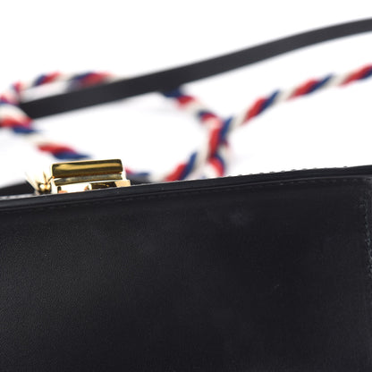 Gucci Calfskin Mini Sylvie Top Handle Bag Black 10 of 12
