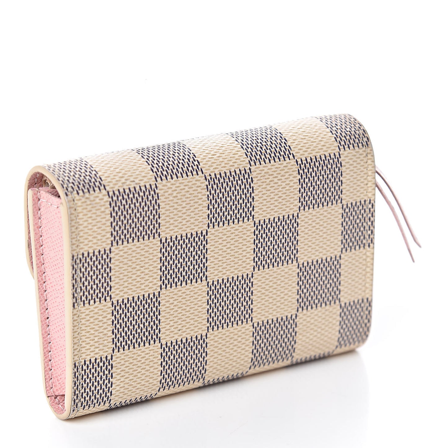 Damier Azur Rosalie Coin Purse Rose Ballerine