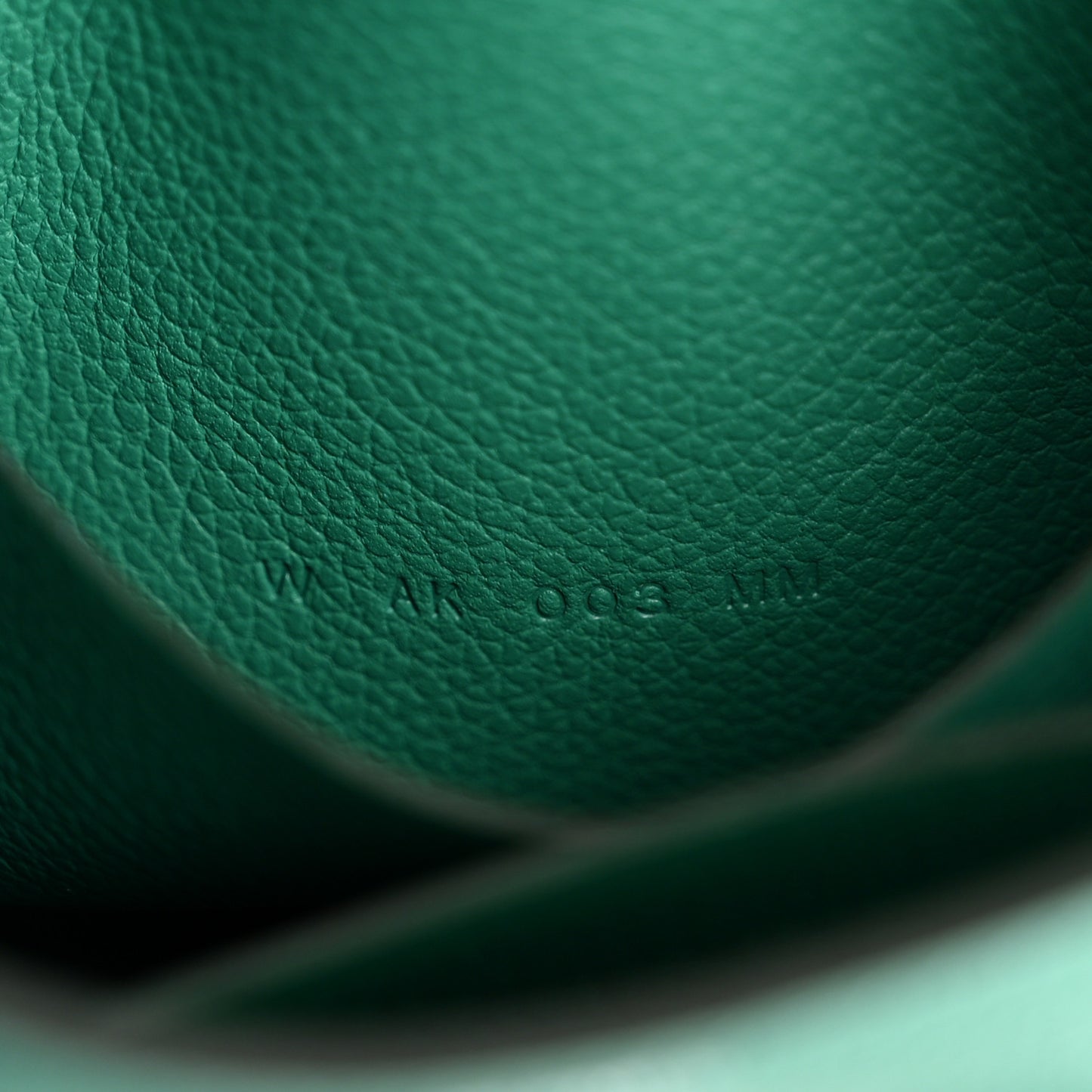 Evercolor Bi-Color Constance Slim Wallet Vert Vertigo Bleu Zanzibar