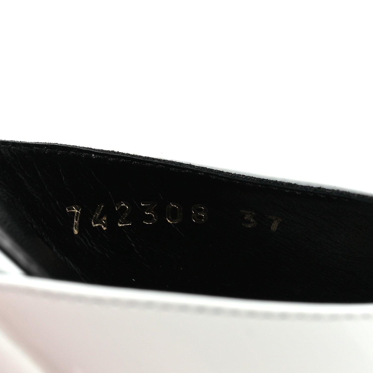 Balenciaga Patent Camden 160mm Platform Pumps 37 White 10 of 11