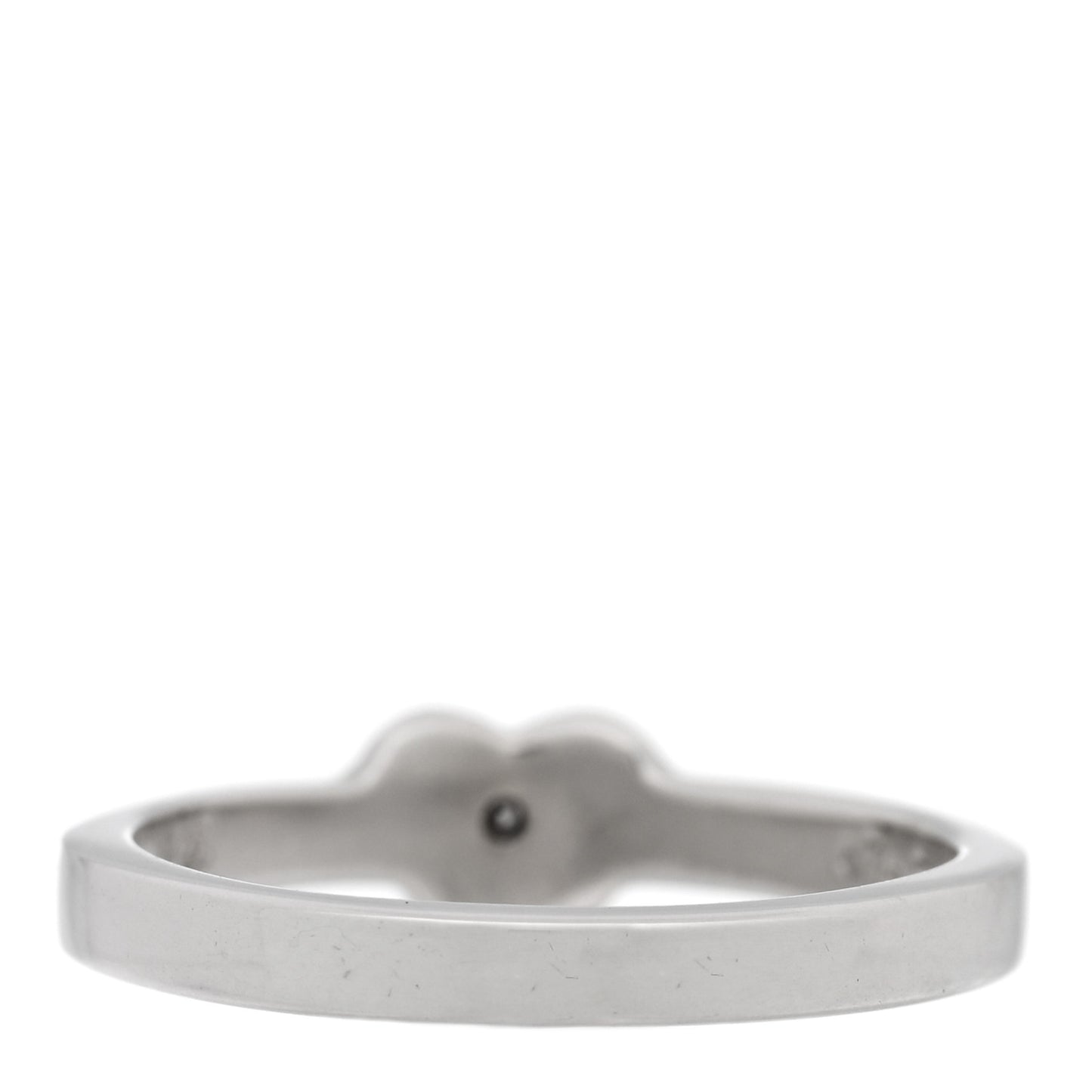 Sterling Silver Diamond Heart Ring 49 4.75