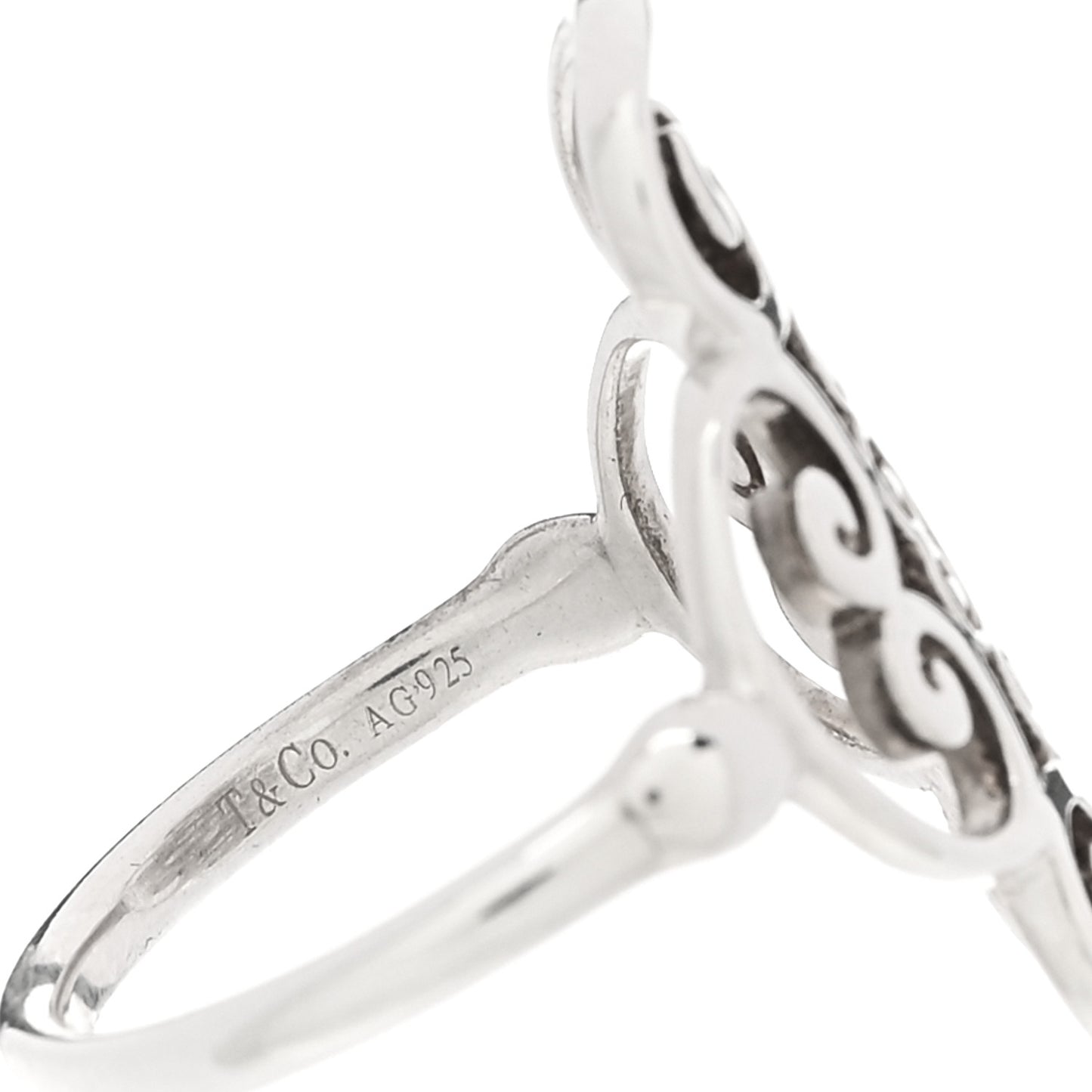 Sterling Silver Paloma Picasso Venezia Goldoni Quadruplo Ring 52 6