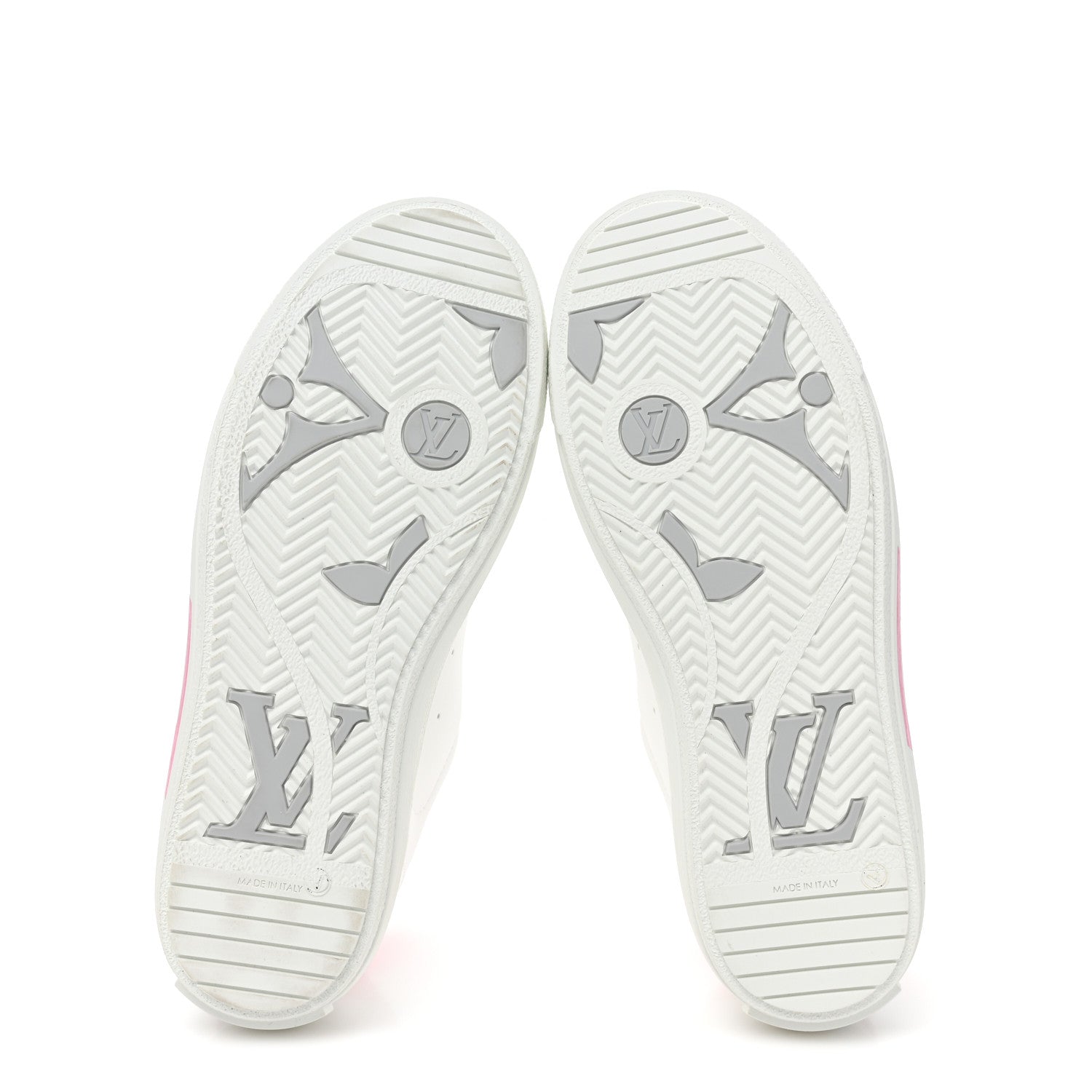 Louis Vuitton Calfskin Charlie Sneaker 39 White Rose Clair 5 of 10
