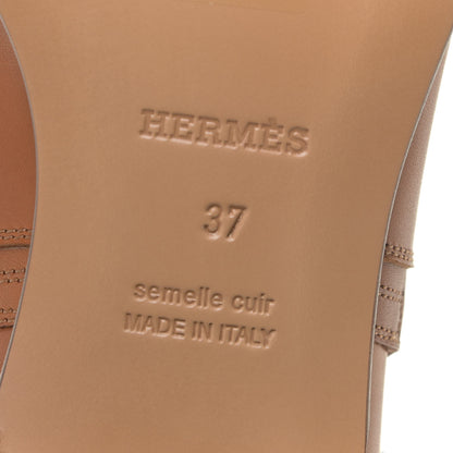 Hermes Calfskin Neo Low Boots 37 Natural 7 of 12