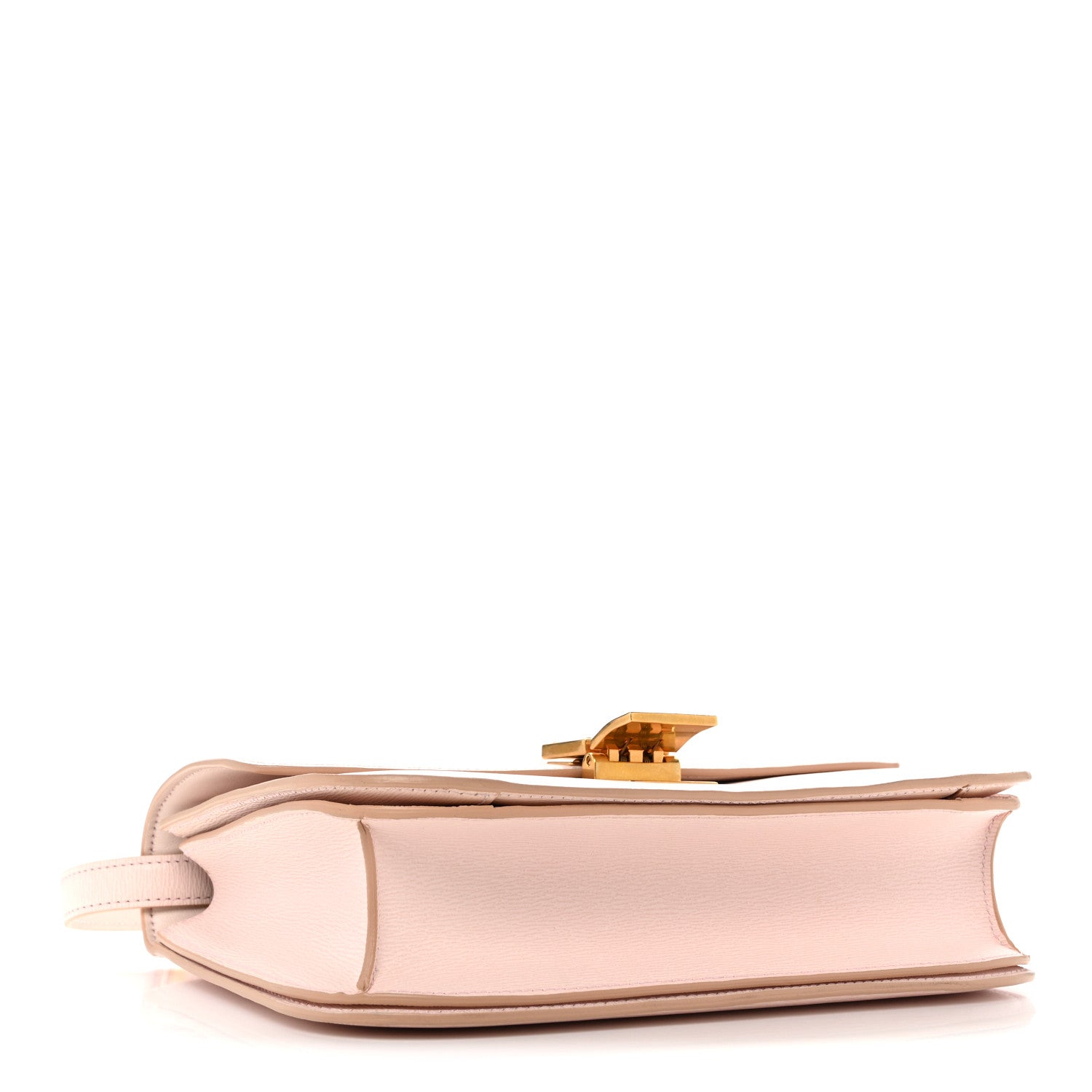 Celine Liege Calfskin Medium Classic Box Flap Bag Pale Pink 4 of 14