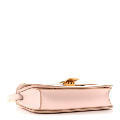 Celine Liege Calfskin Medium Classic Box Flap Bag Pale Pink 4 of 14