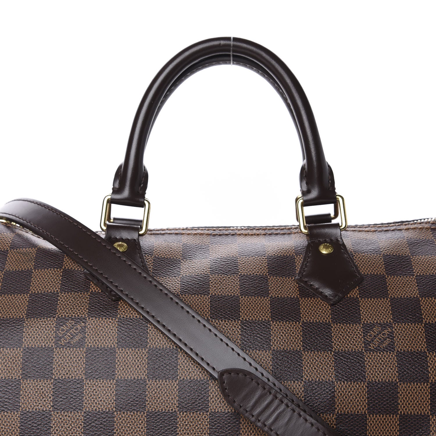 Louis Vuitton Damier Ebene Speedy Bandouliere 30 11 of 12