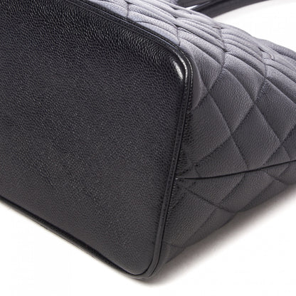 Chanel Caviar Quilted Medallion Tote Black 4 of 9