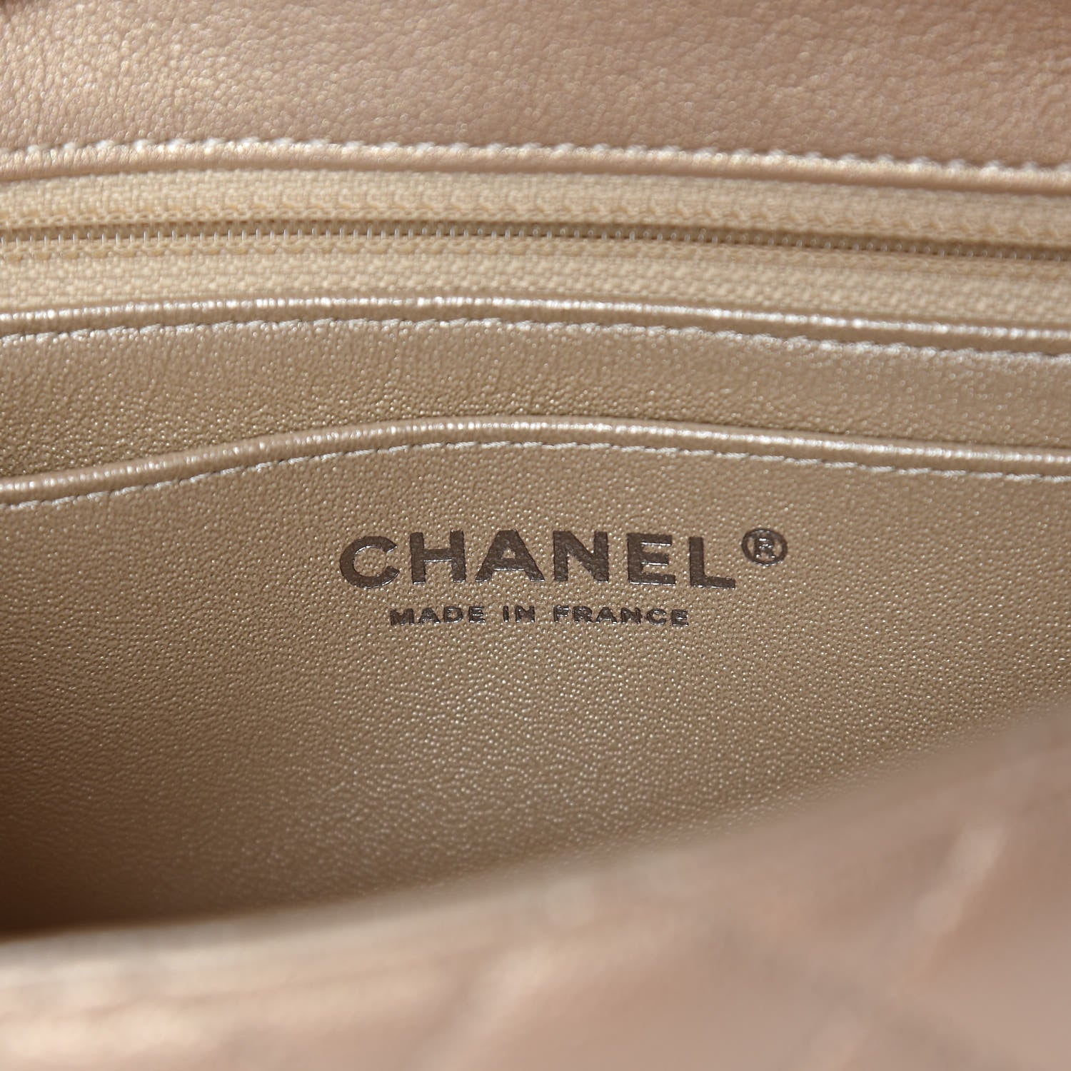 Chanel Metallic Sheepskin Quilted 2.55 Reissue Mini Flap Beige 7 of 11