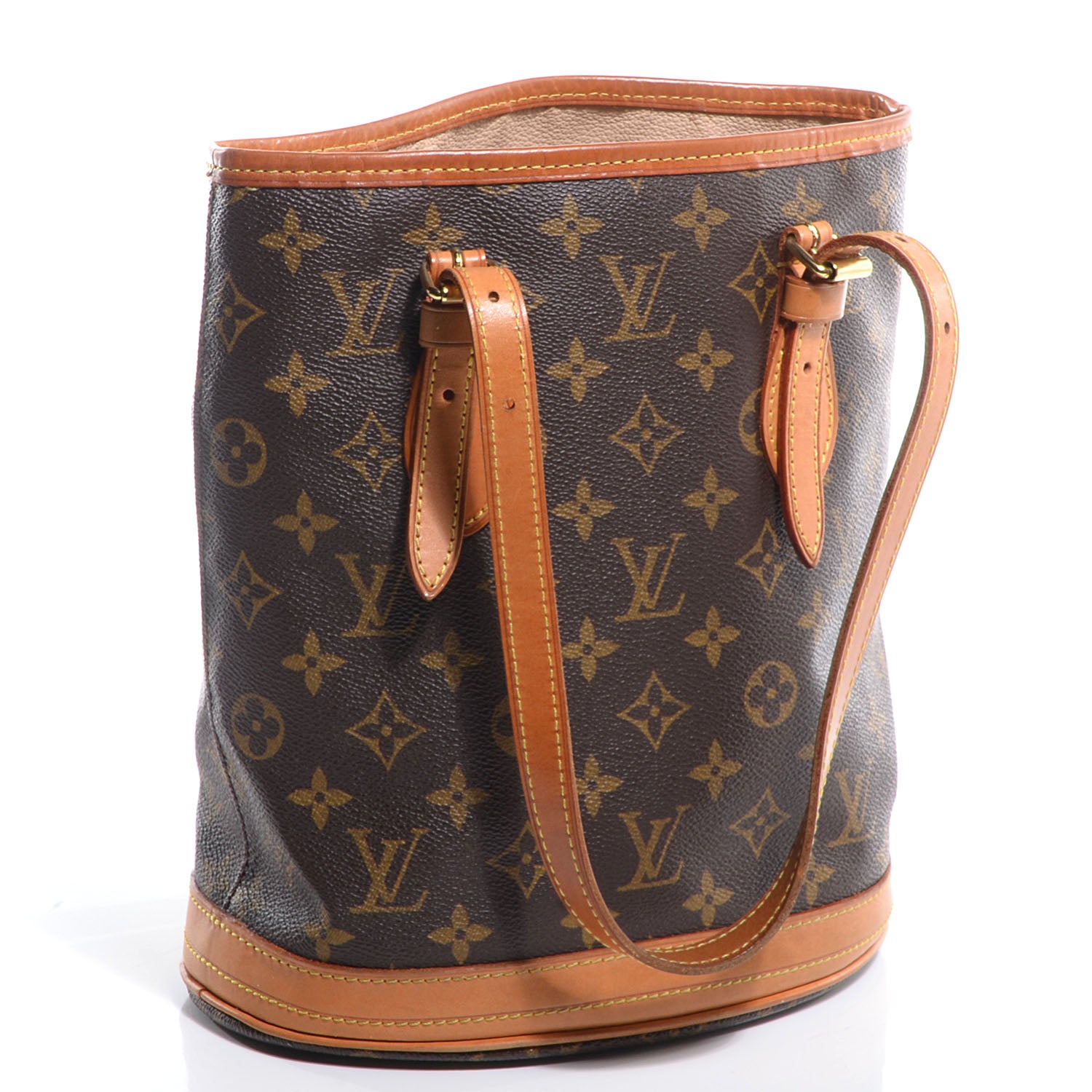 Louis Vuitton Monogram Petit Bucket 23 3 of 7