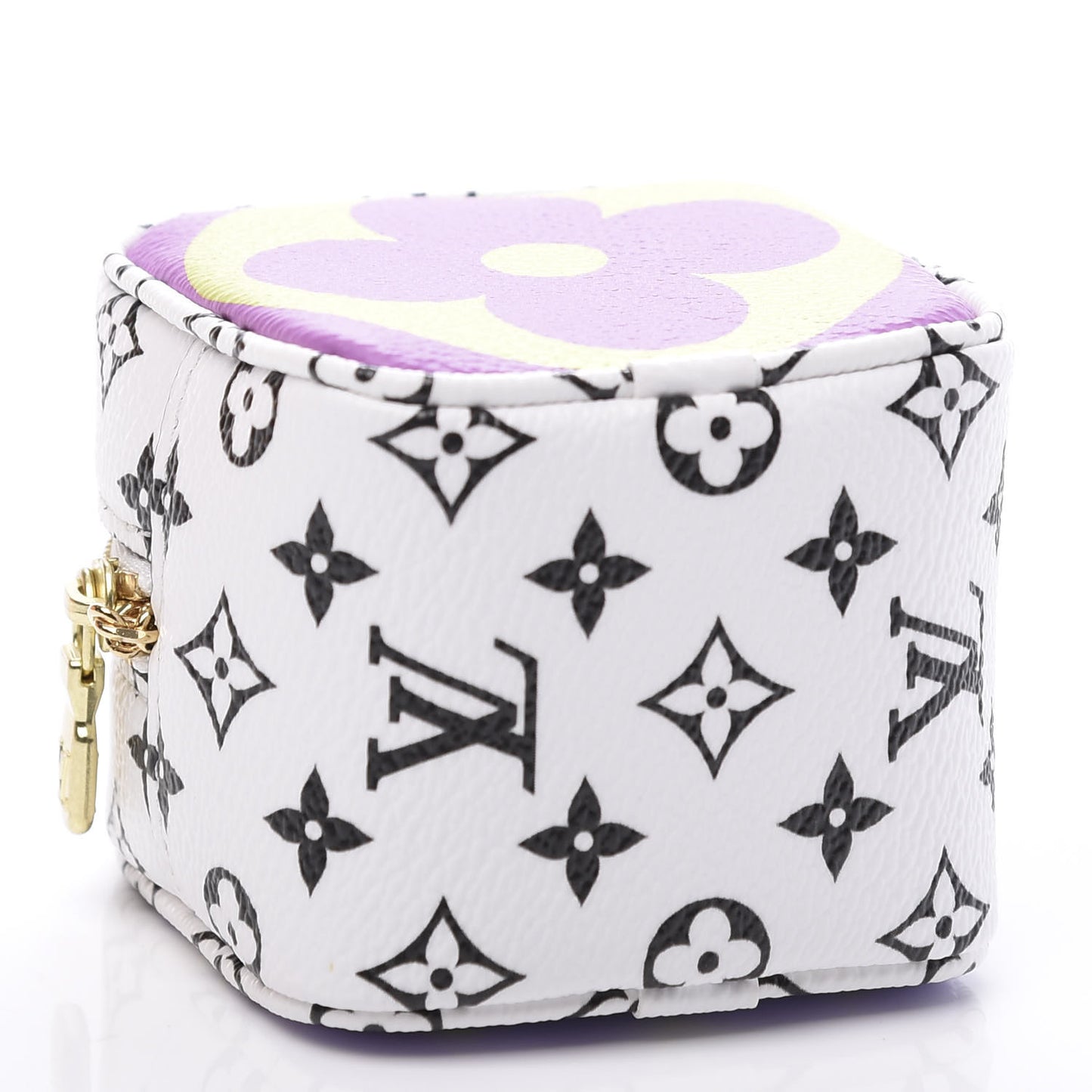 Monogram Giant Cube Coin Purse Pink
