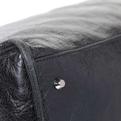 Balenciaga Agneau Classic Hardware Silver Work Black 5 of 9