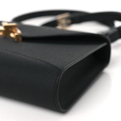 Moynat Carat Calfskin Gabrielle Clutch Black 9 of 9
