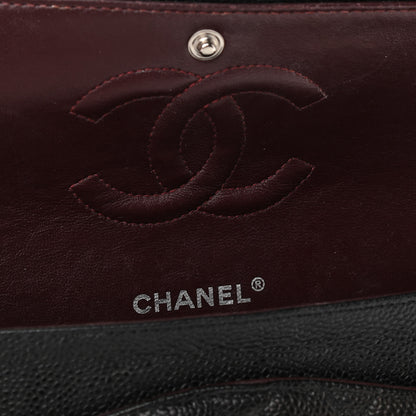 Chanel Caviar Quilted Medium Double Flap Black 12 of 12