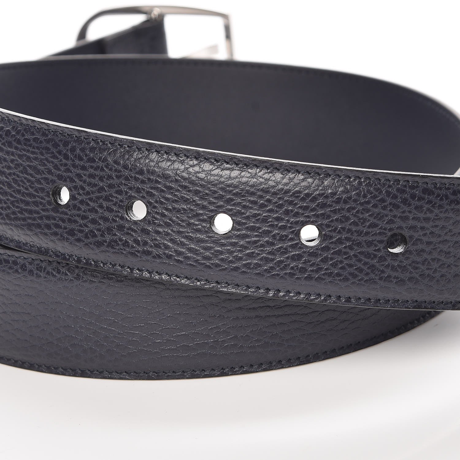 Gucci Dollar Calfskin 40mm Belt Blue 4 of 7