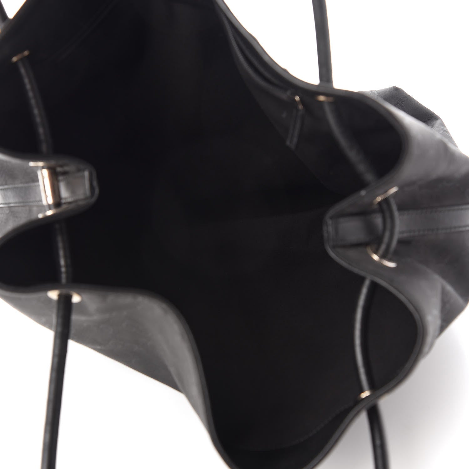 Gucci Nylon Monogram Gifford Tote Black 5 of 10