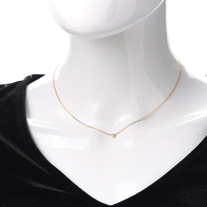 Cartier 18K Pink Gold Diamond SM D'Amour Pendant Necklace 2 of 7