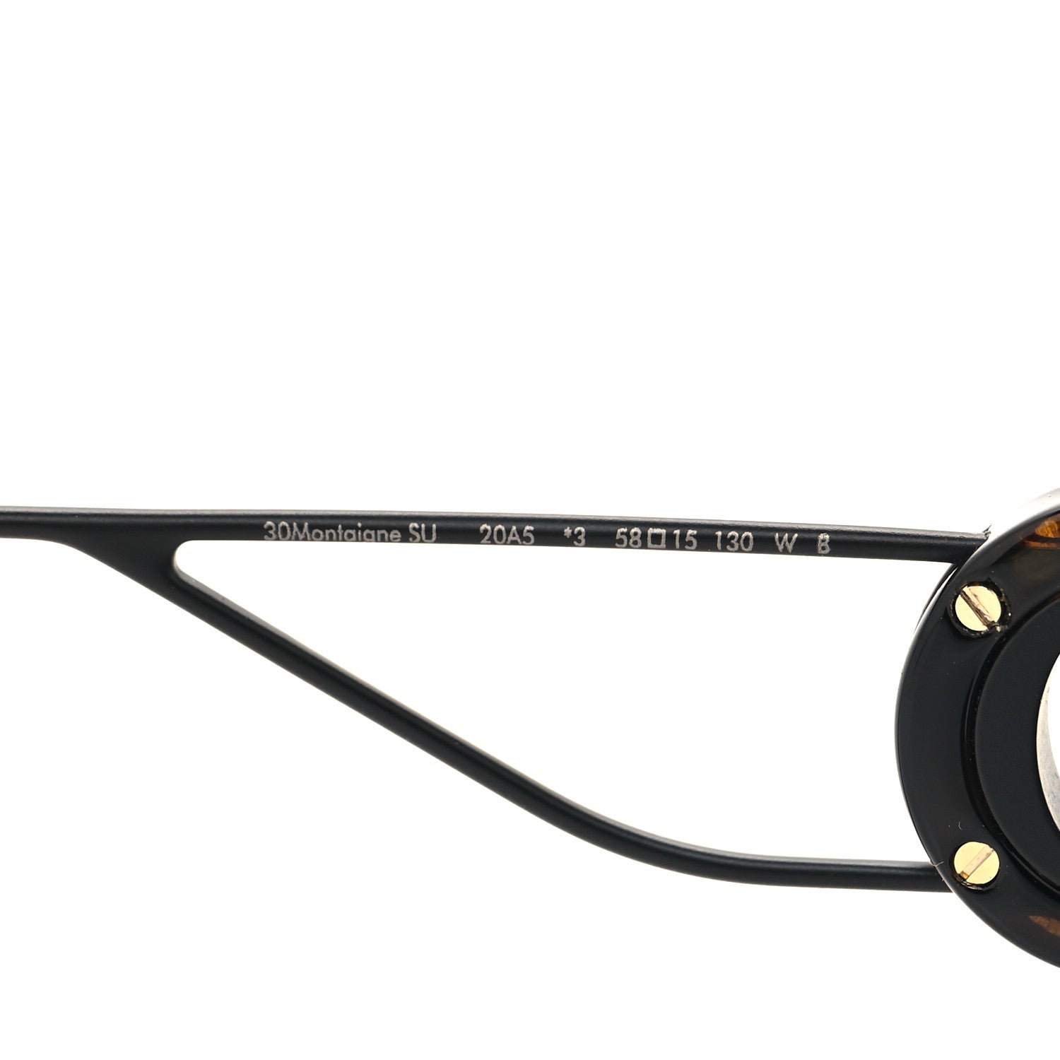 Christian Dior CHRISTIAN DIOR Square 30 Montaigne Sunglasses Tortoise 7 of 8