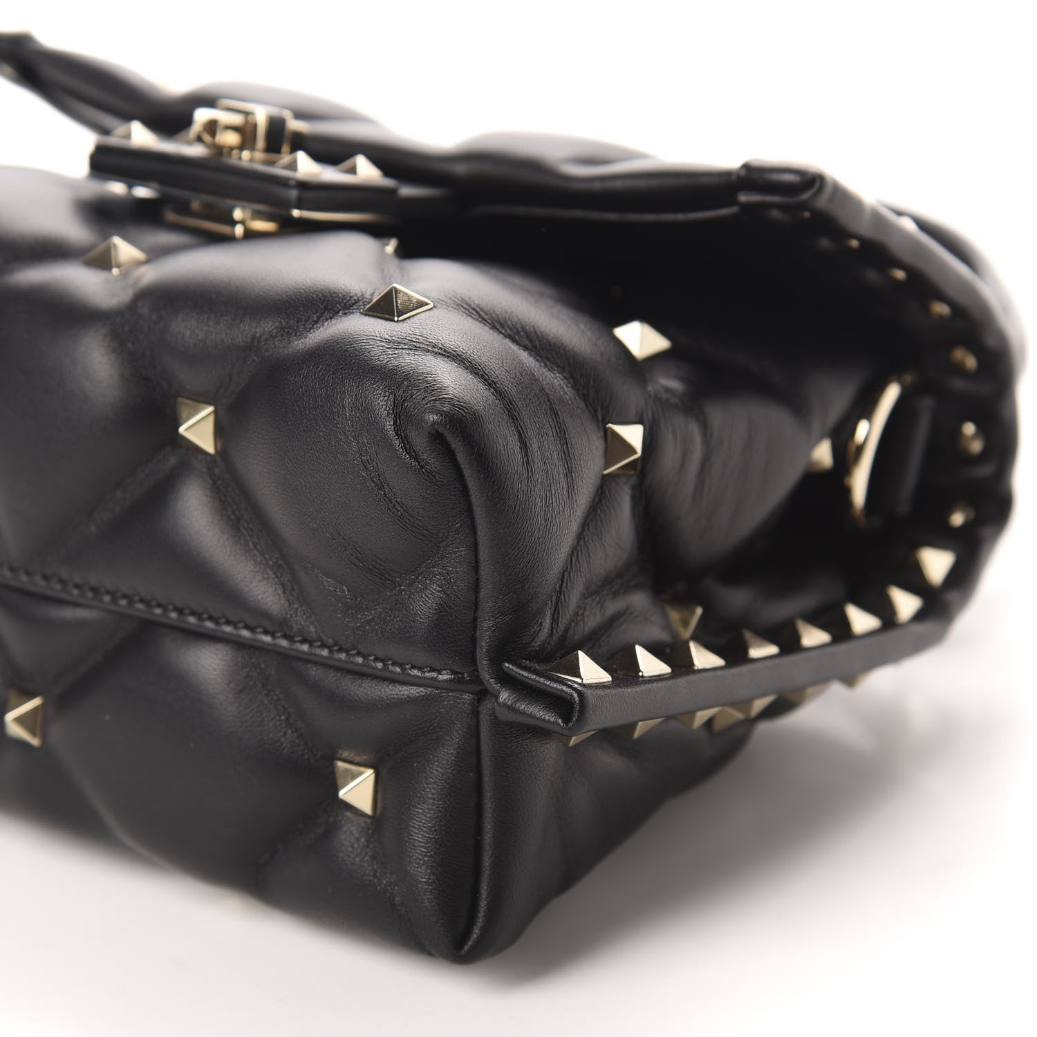 Valentino Garavani Nappa Mini Candystud Top Handle Bag Black 7 of 9