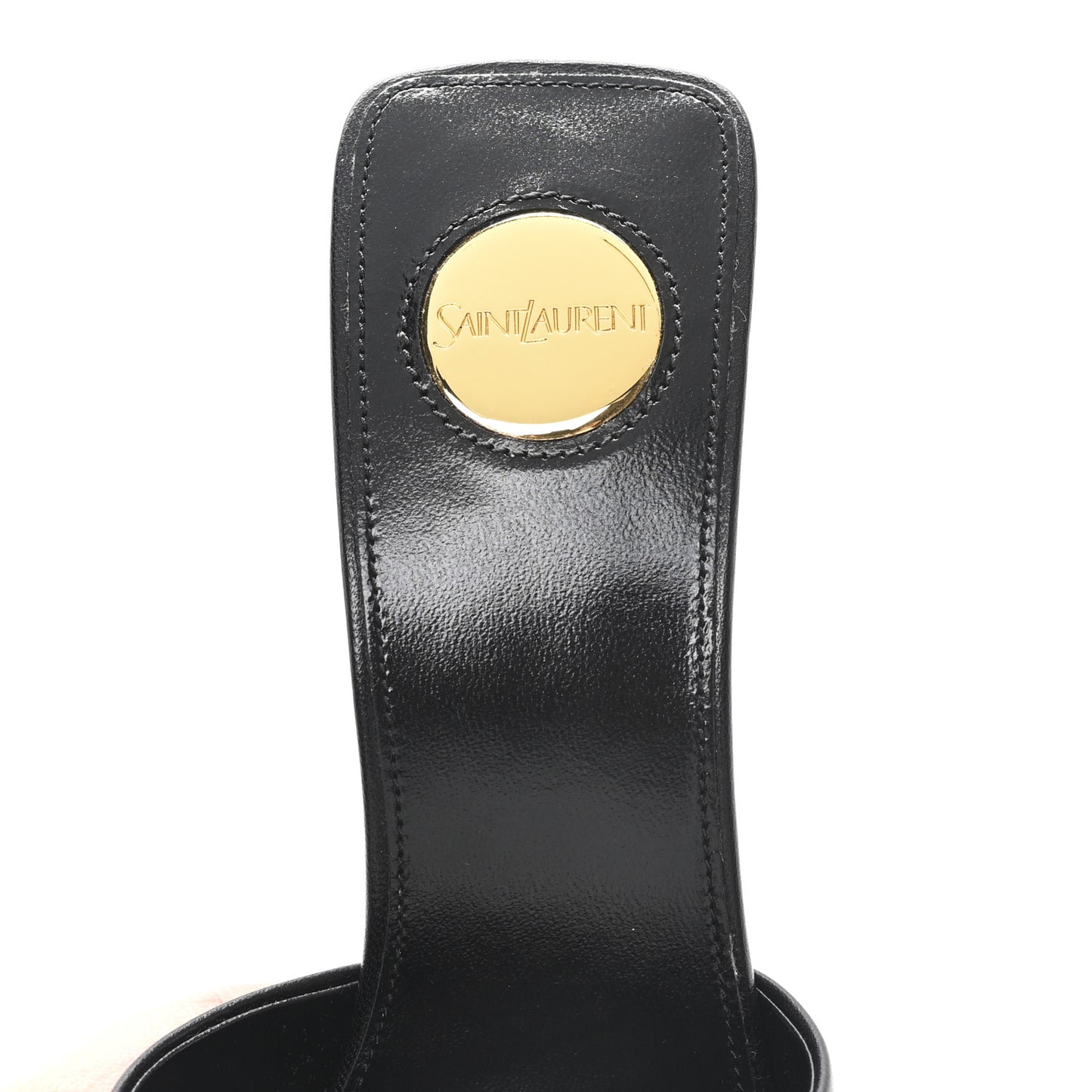 Nappa Goldie Mule Sandal 37.5 Black