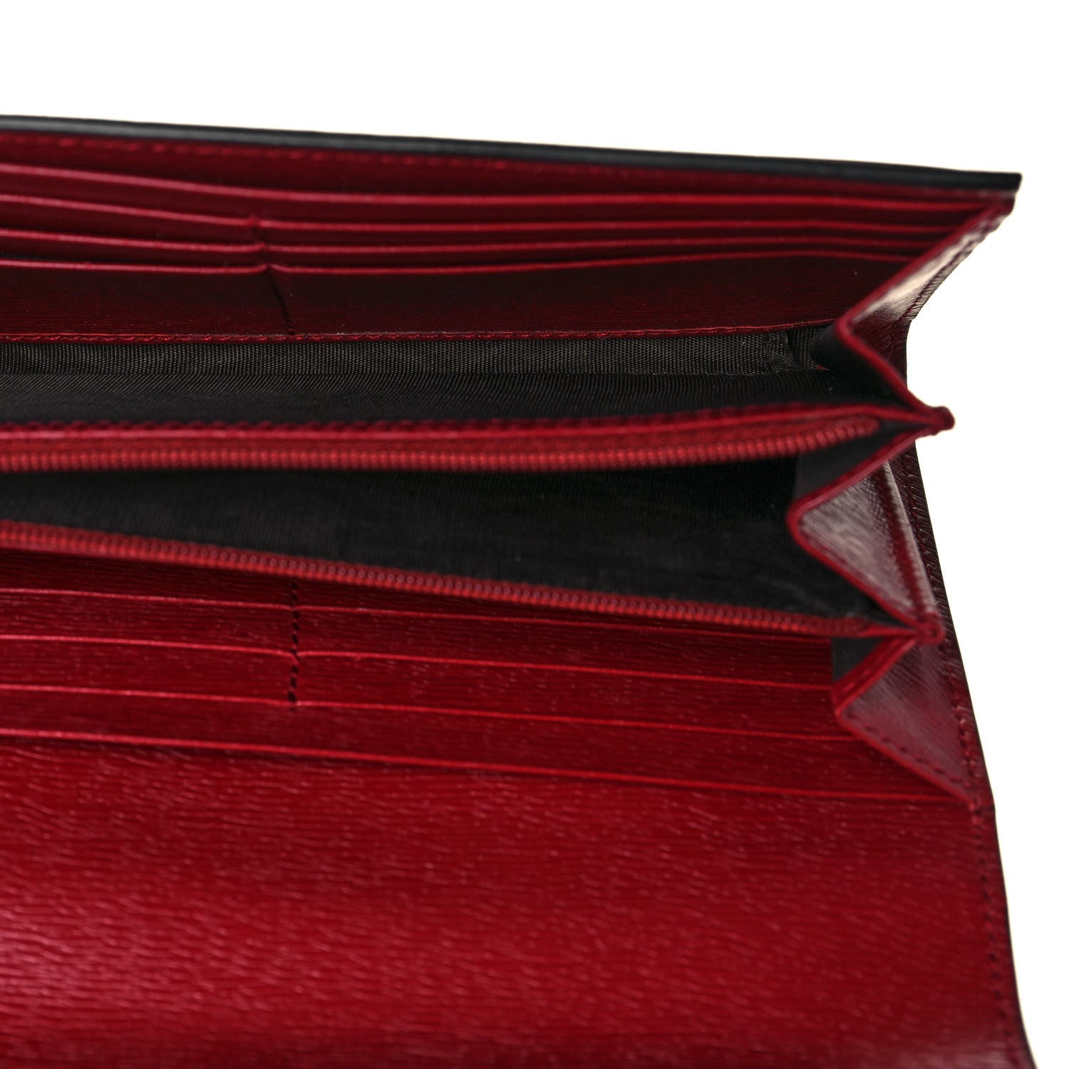Gucci Calfskin Blooms Print Continental Wallet Romantic Cherry Multicolor 4 of 10