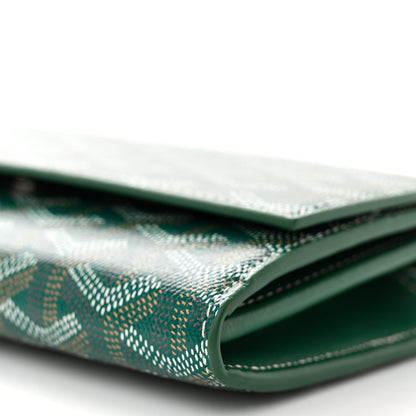 Goyard Goyardine Varenne Continental Wallet Green 10 of 10