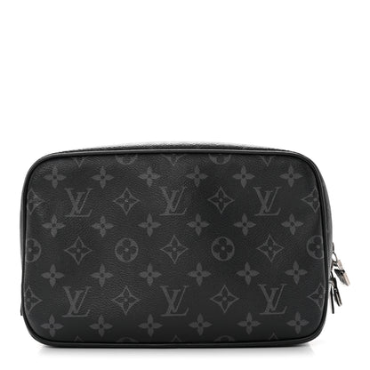 Louis Vuitton Monogram Eclipse Toilet Pouch GM 1 of 11