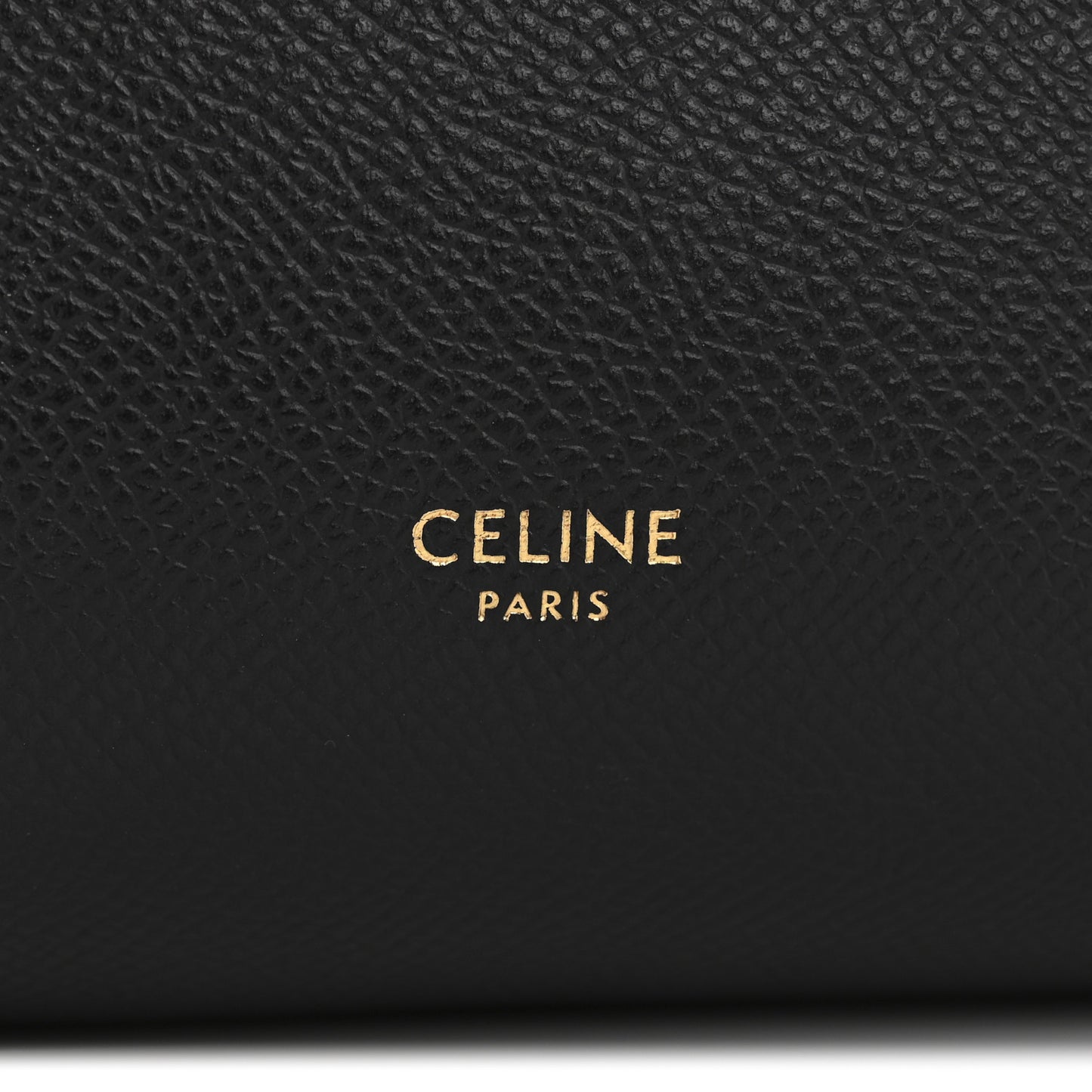 Grained Calfskin Micro Belt Bag Black