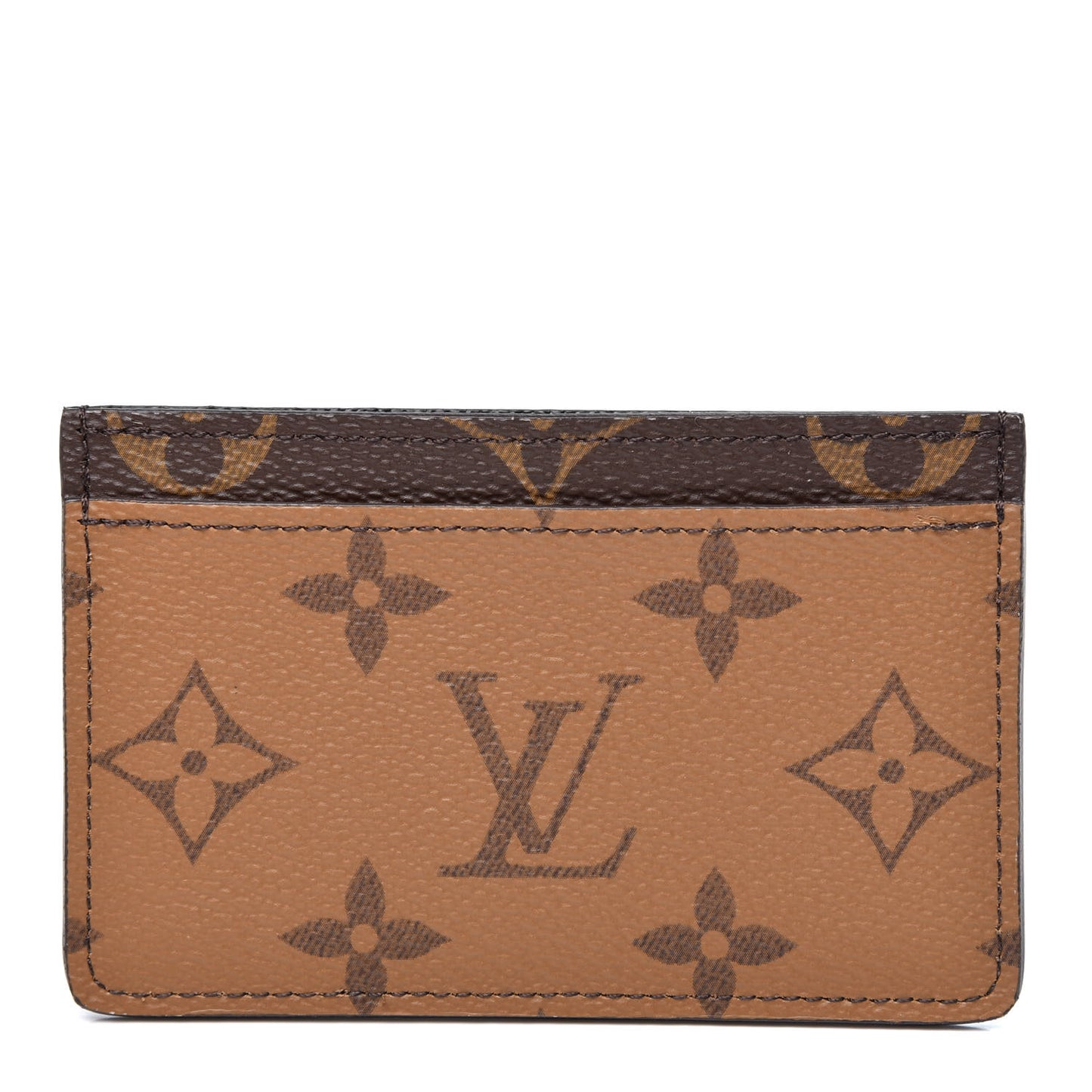 Reverse Monogram Card Holder