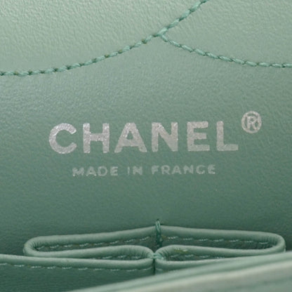 Chanel Lambskin 2.55 Reissue 227 Flap Green 7 of 9