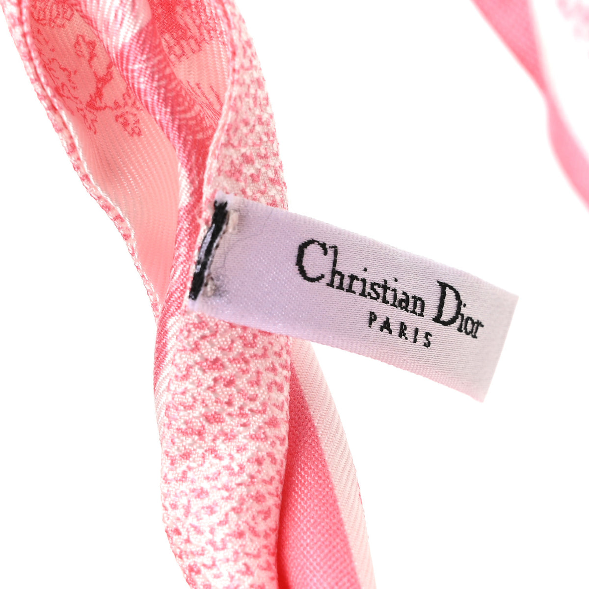 Christian Dior Straw Embroidered Dioriviera D-Ocean Visor Candy Pink 7 of 7
