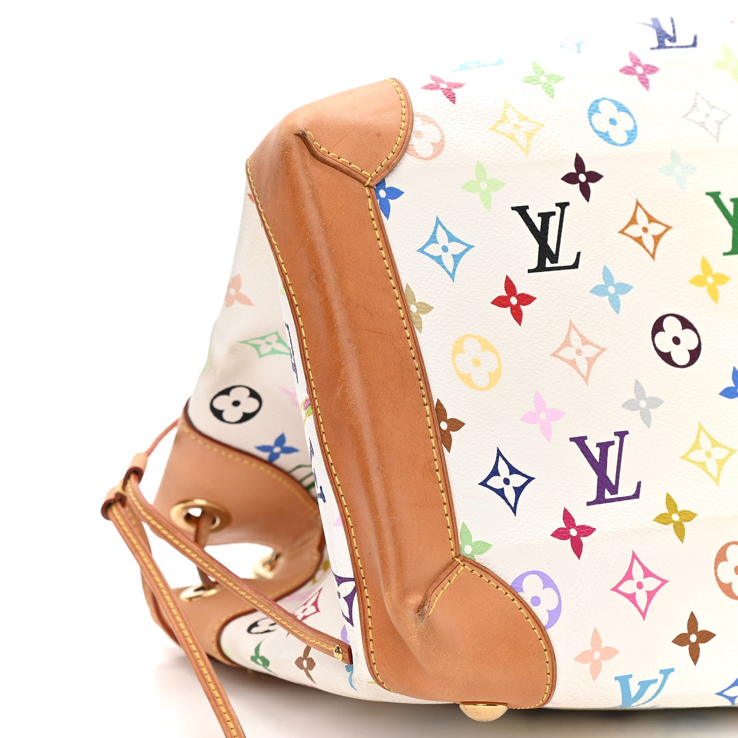 Louis Vuitton Monogram Multicolor Ursula White 5 of 10