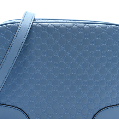 Gucci Microguccissima Mini Bree Messenger Bag  Mineral Blue 8 of 10