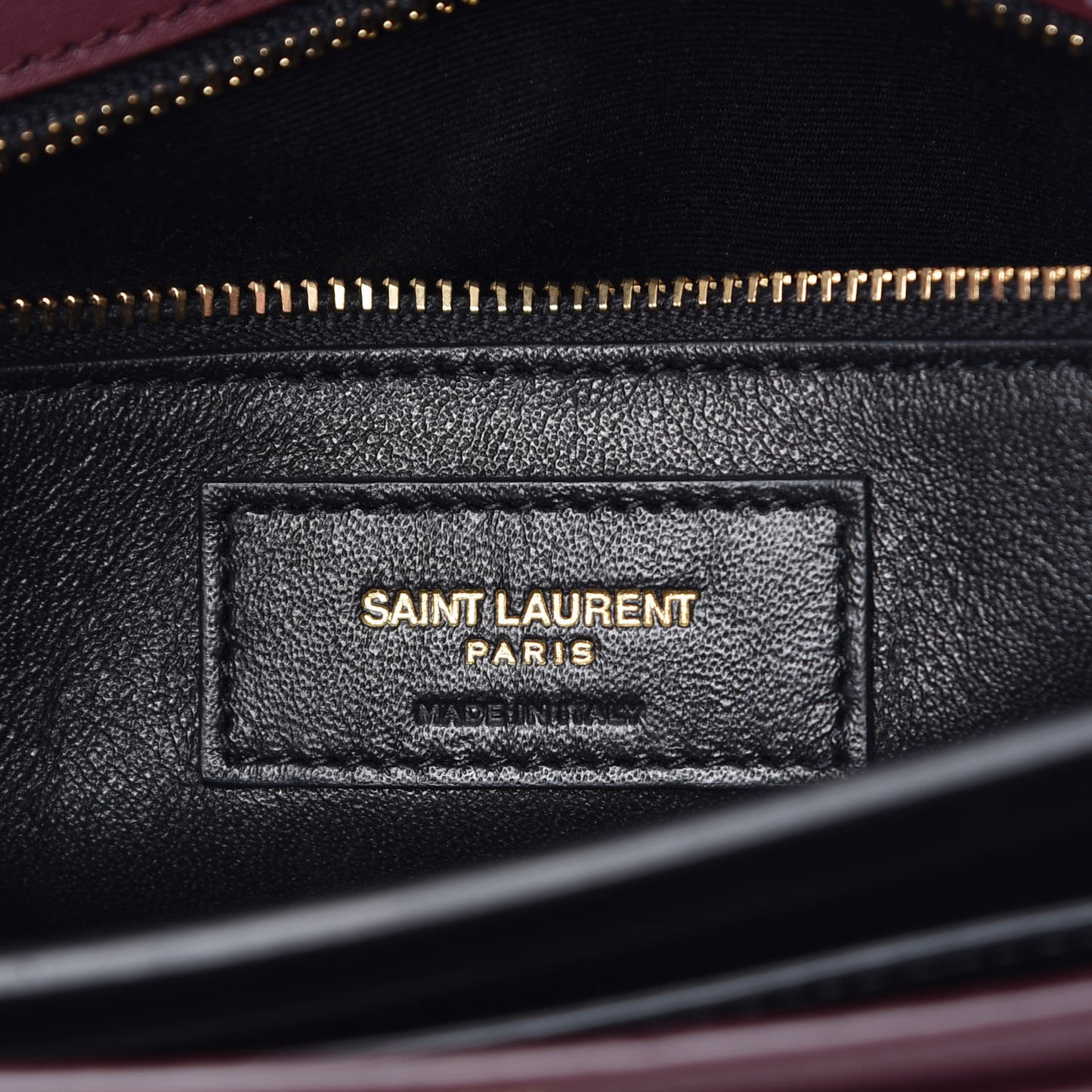 Smooth Calfskin Monogram Cassandra Clasp Bag Rouge Legion