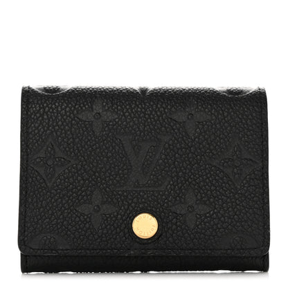 Louis Vuitton Empreinte Business Card Holder Black 1 of 7