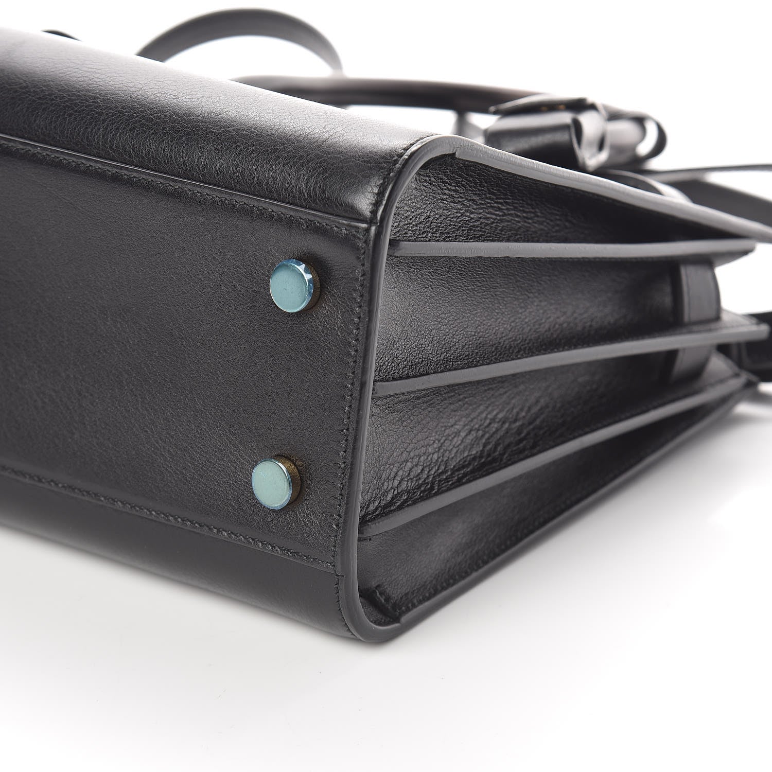 Saint Laurent Calfskin Baby Sac De Jour Black 9 of 9
