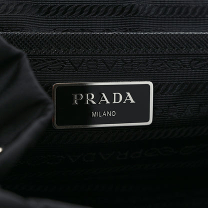 Prada Re-Nylon Saffiano Medium Backpack Black 6 of 12