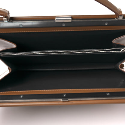 Celine Patina Box Calfskin Medium Clasp Bag Light Camel 4 of 9