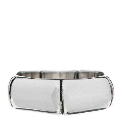 Gucci Sterling Silver Bamboo Band Ring 50 5.5 1 of 5