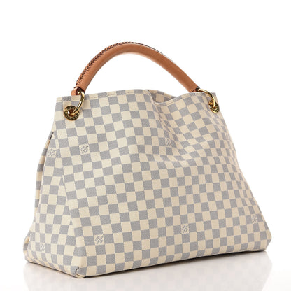 Louis Vuitton Damier Azur Artsy MM 3 of 14