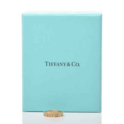 Tiffany 18K Yellow Gold Atlas Ring 49 5 6 of 6