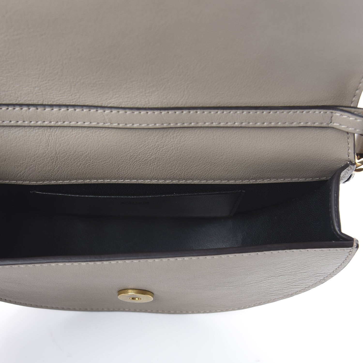 Chloe Calfskin Small Nile Bracelet Minaudiere Bag Motty Grey 4 of 8