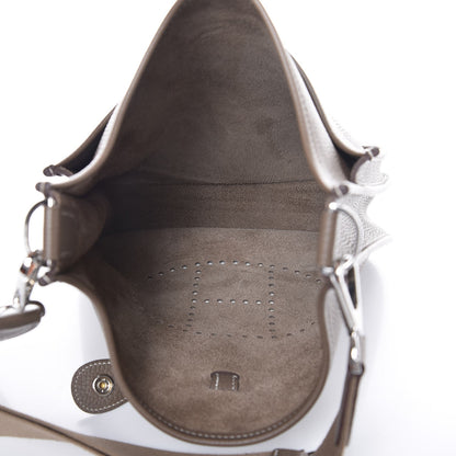 Hermes Taurillon Clemence Evelyne III PM Etoupe 5 of 8