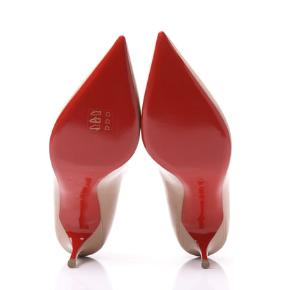 Christian Louboutin Patent Pigalle Follies 55 Pumps 39.5 Nude 5 of 8
