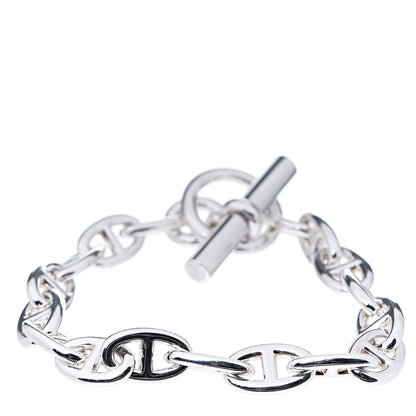 Hermes Sterling Silver PM Chaine D'Ancre Bracelet 1 of 6