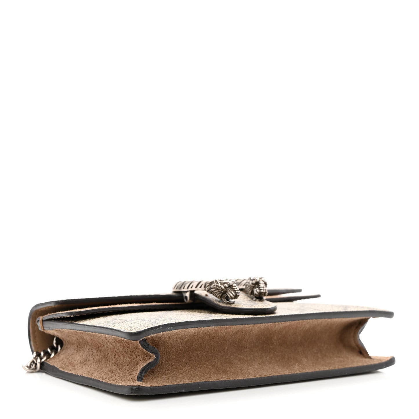 GG Supreme Monogram Super Mini Dionysus Shoulder Bag Taupe