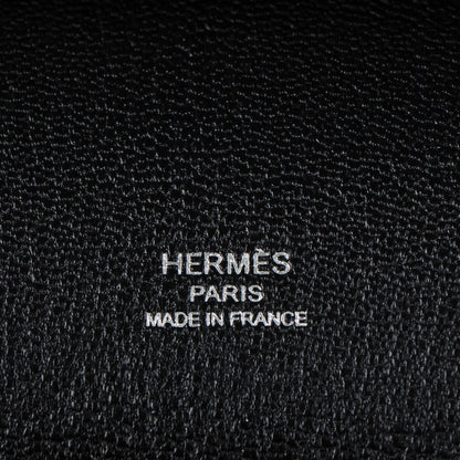 Hermes Taurillon Clemence Jypsiere 28 Black 10 of 12