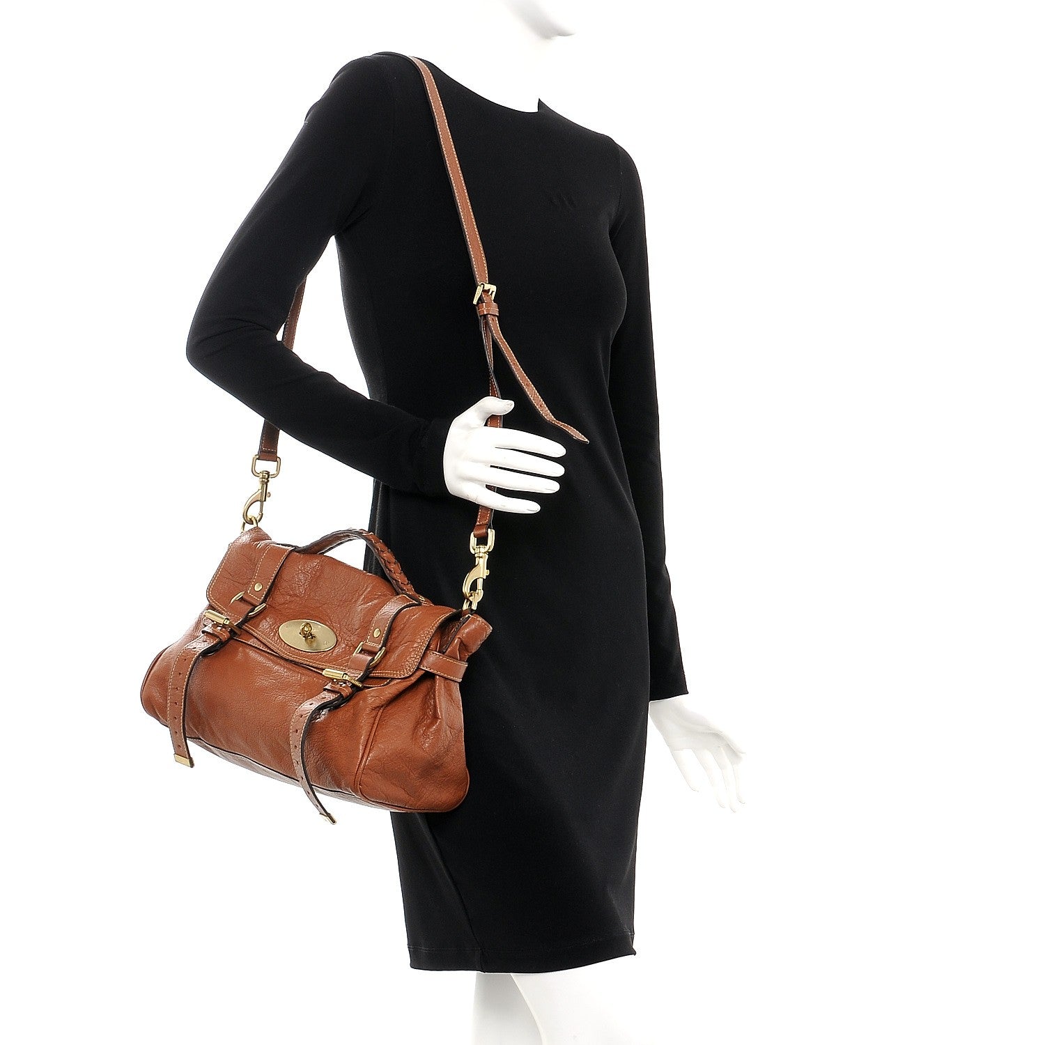 Mulberry Soft Buffalo Medium Alexa Oak 2 of 9