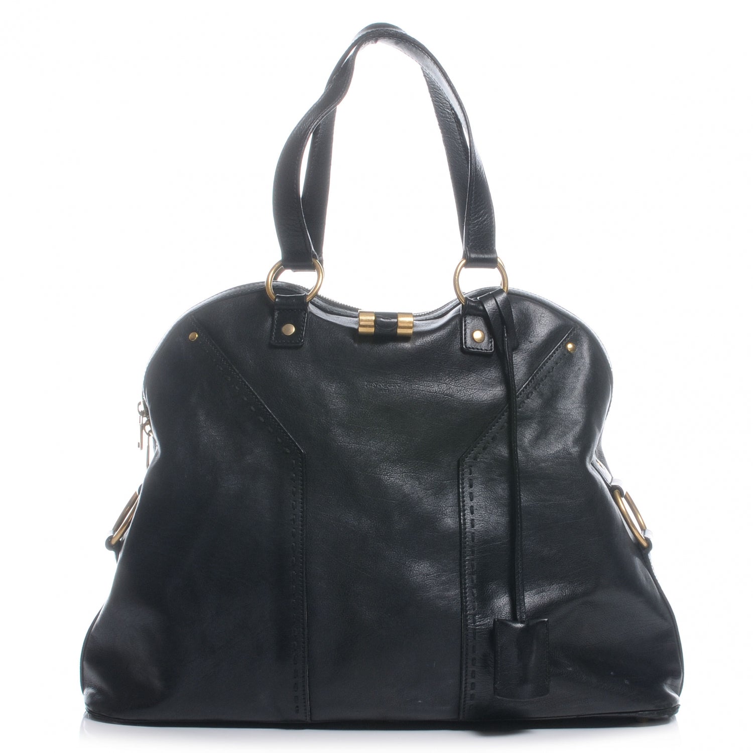 Saint Laurent Leather Oversized Muse Black 1 of 9